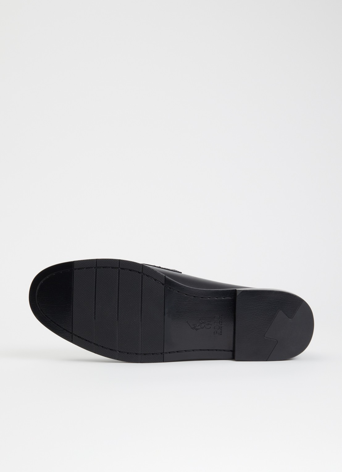 Ralph Lauren Alston loafer van leer - detail 4 zwart