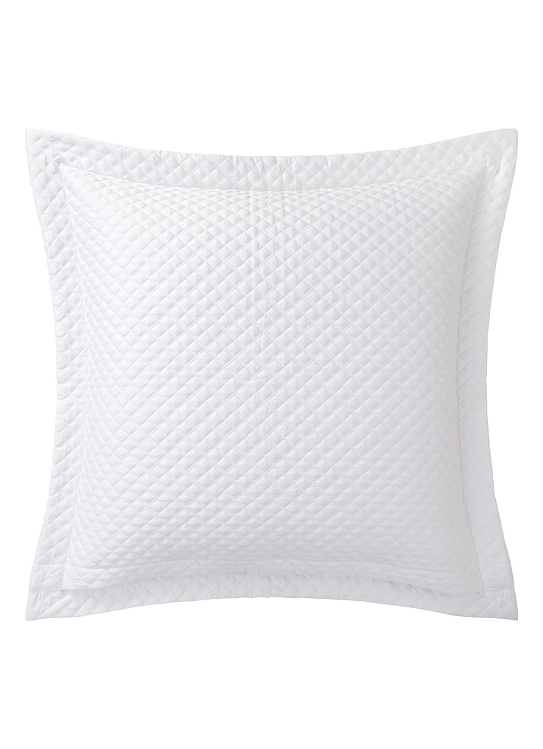 Ralph Lauren Argyle kussensloop van  katoen - achterkant 3 wit