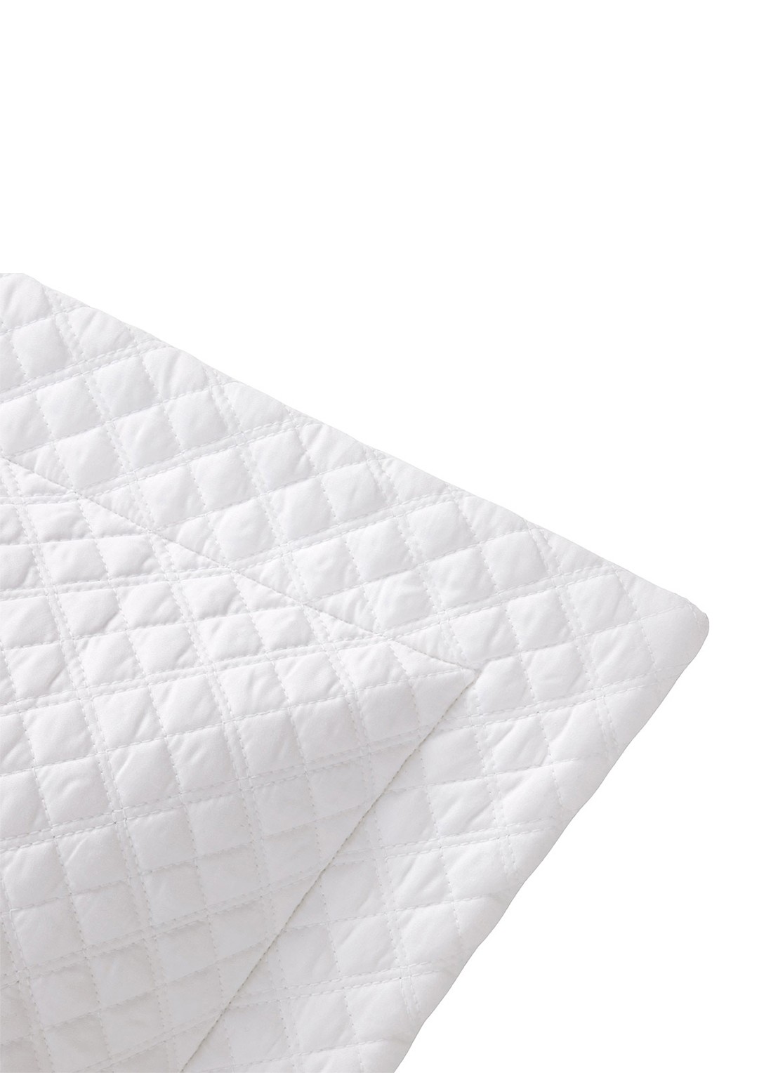 Ralph Lauren Argyle kussensloop van  katoen - voorkant 2 wit