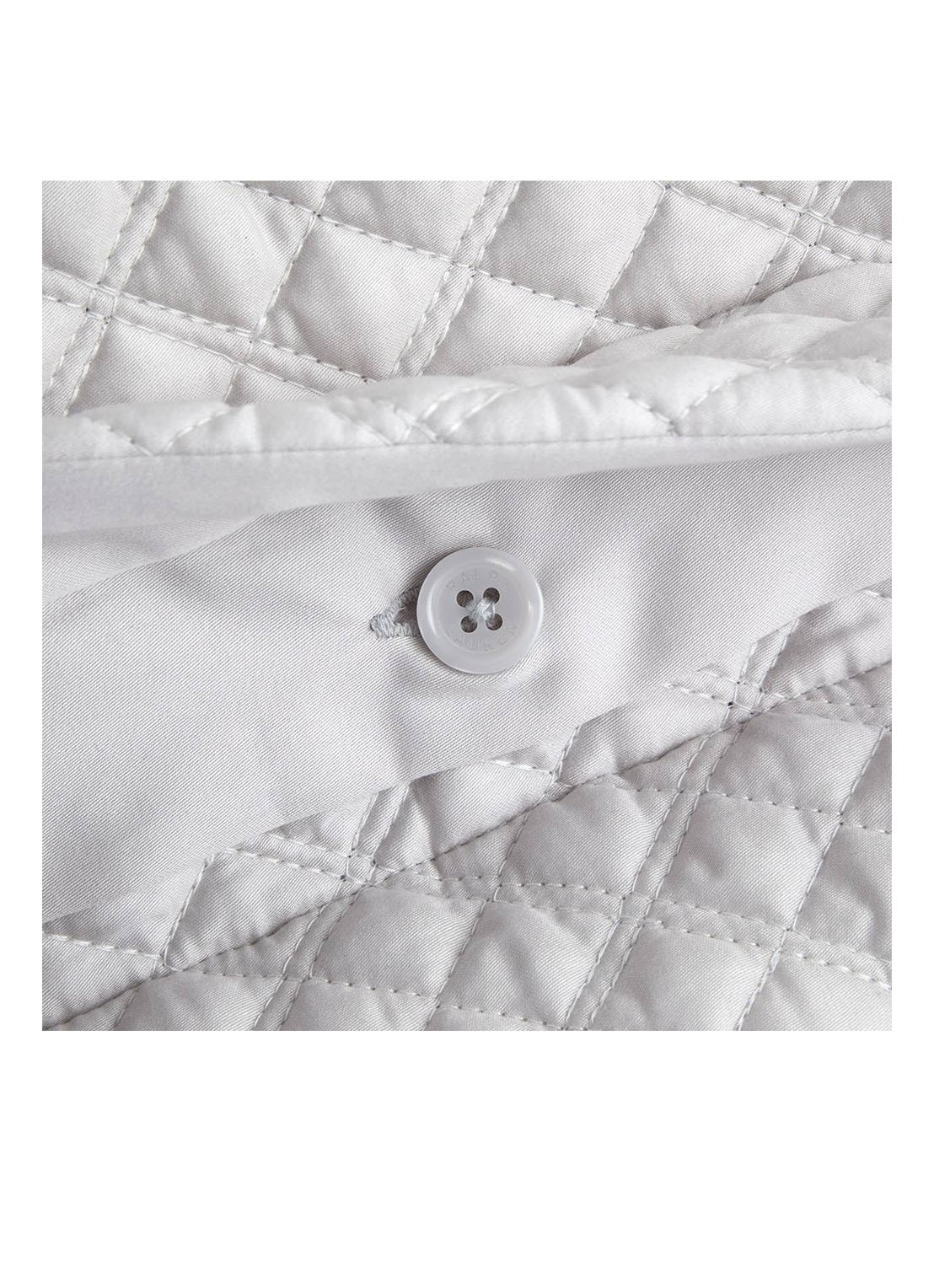 Ralph Lauren Argyle kussensloop van  katoen - detail 4 zilver