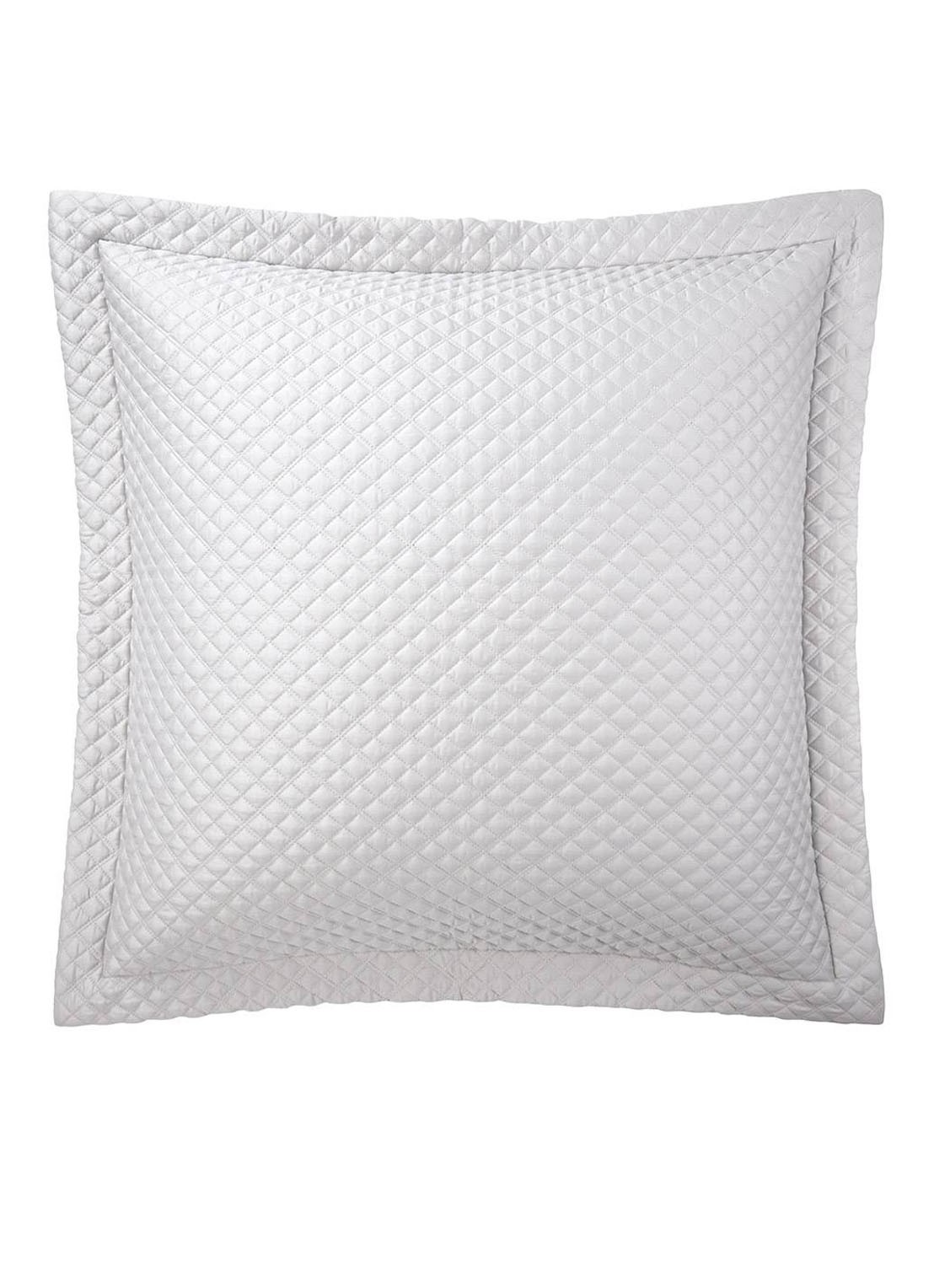 Ralph Lauren Argyle kussensloop van  katoen - voorkant 2 zilver
