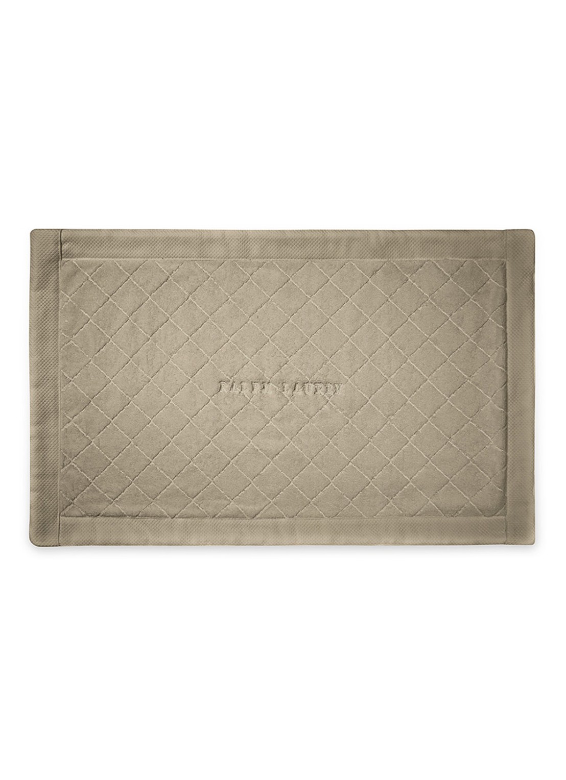 Ralph Lauren Avenue badmat - 50 x 80 cm - voorkant beige