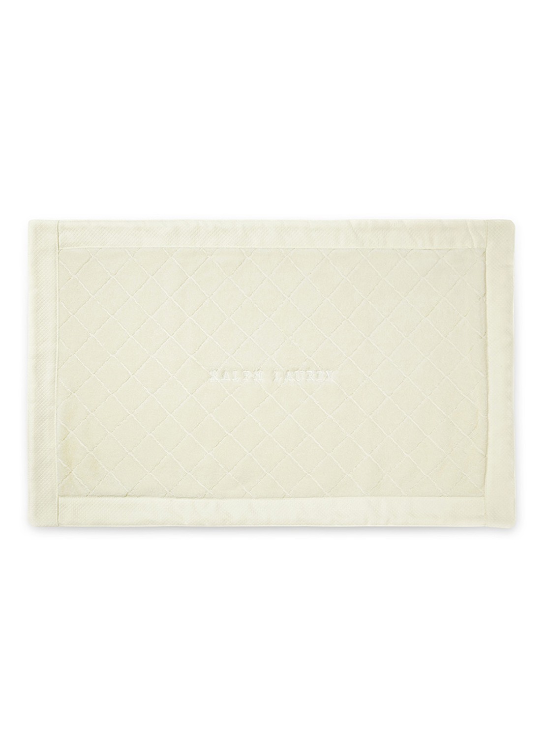 Ralph Lauren Avenue badmat - 50 x 80 cm - voorkant zand