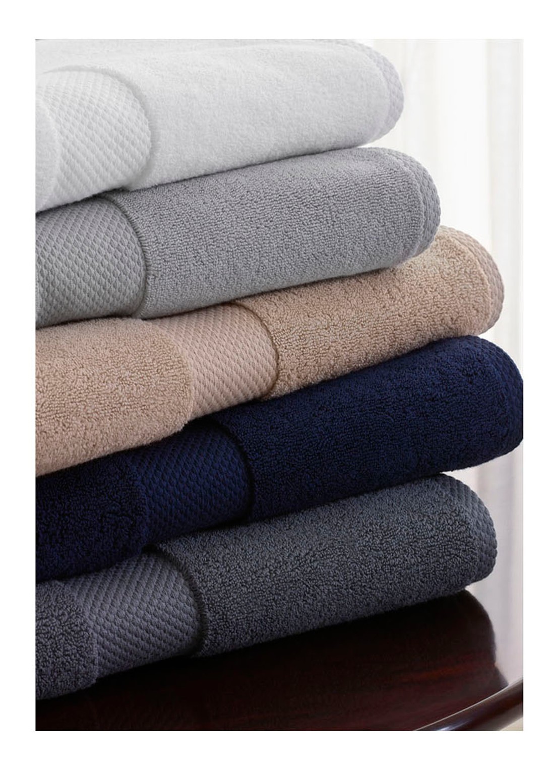 Ralph Lauren Avenue badmat - 50 x 80 cm - detail legergroen
