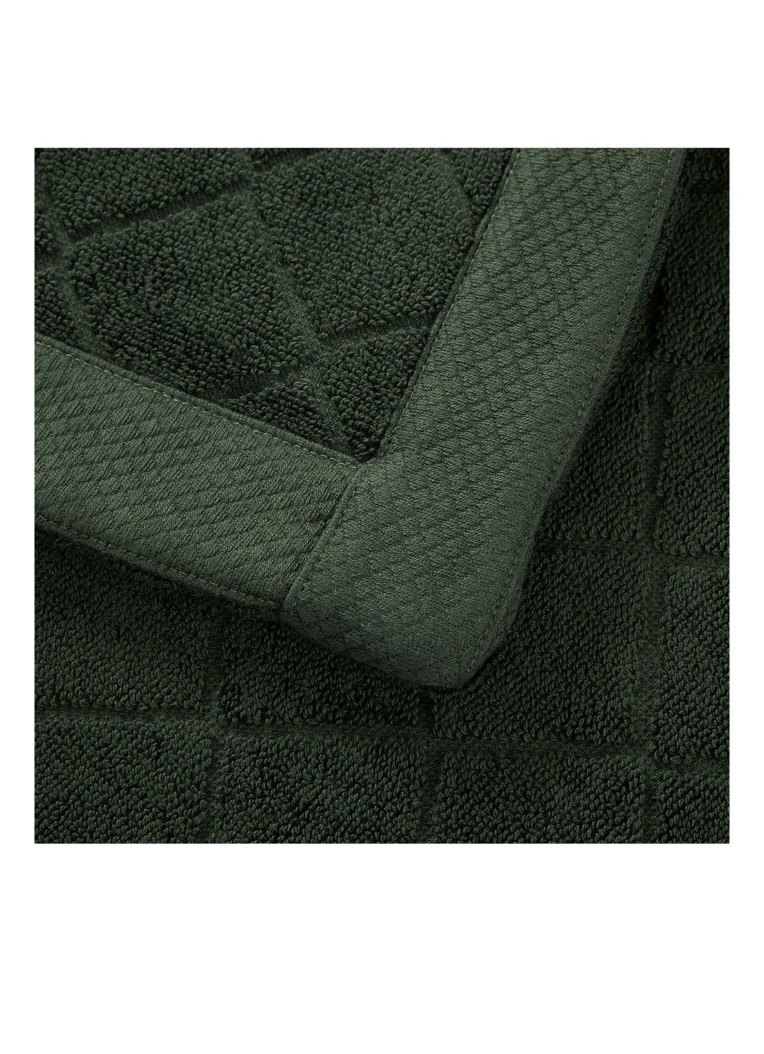 Ralph Lauren Avenue badmat - 50 x 80 cm - detail 2 legergroen