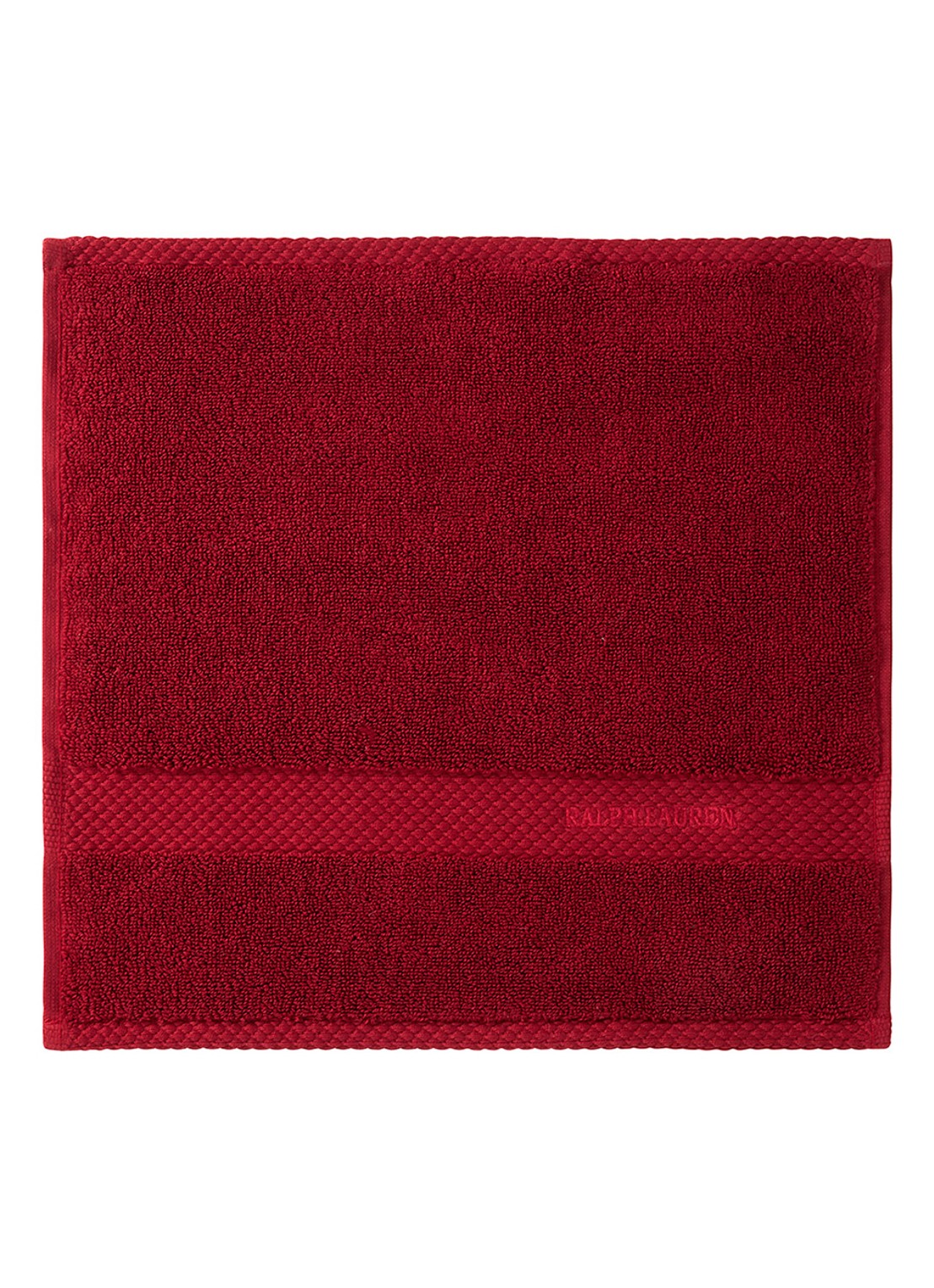 Ralph Lauren Avenue badserie 750 gr/m2 - voorkant 2 rood