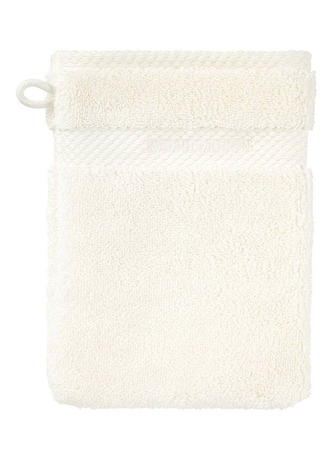 Ralph Lauren Avenue gastendoek - 750 gr/m2 - 30 x 30 cm - voorkant ivoor