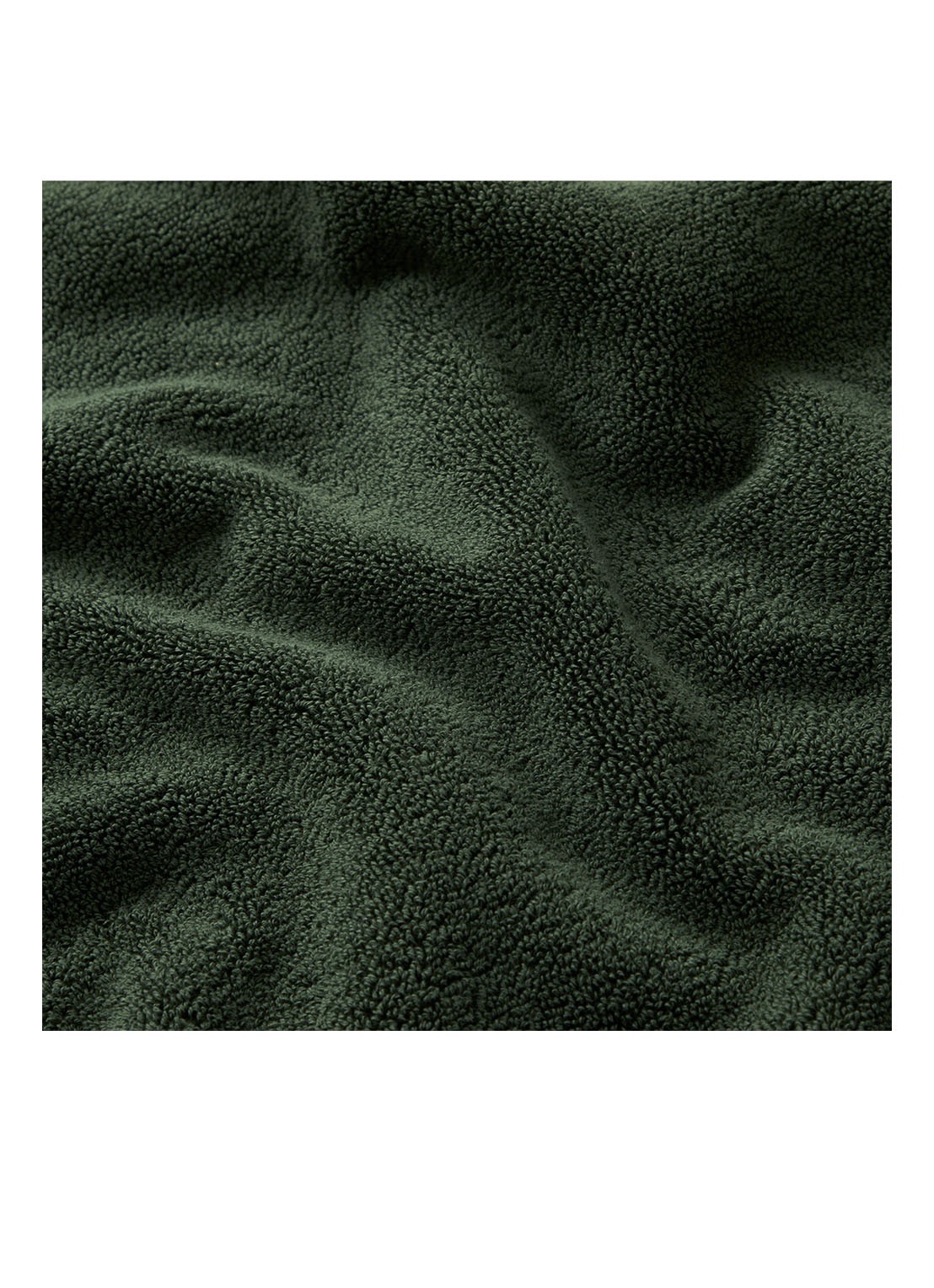 Ralph Lauren Avenue gastendoek - 750 gr/m2 - 40 x 70 cm - detail 4 groen