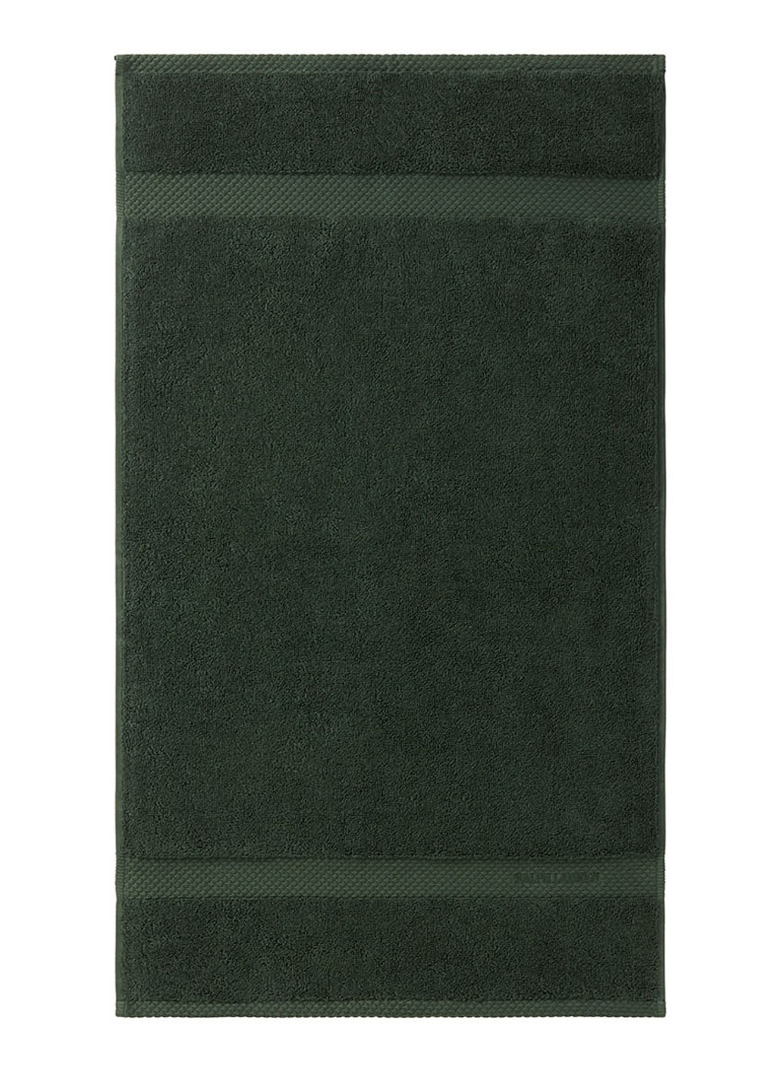 Ralph Lauren Avenue gastendoek - 750 gr/m2 - 40 x 70 cm - voorkant 2 groen