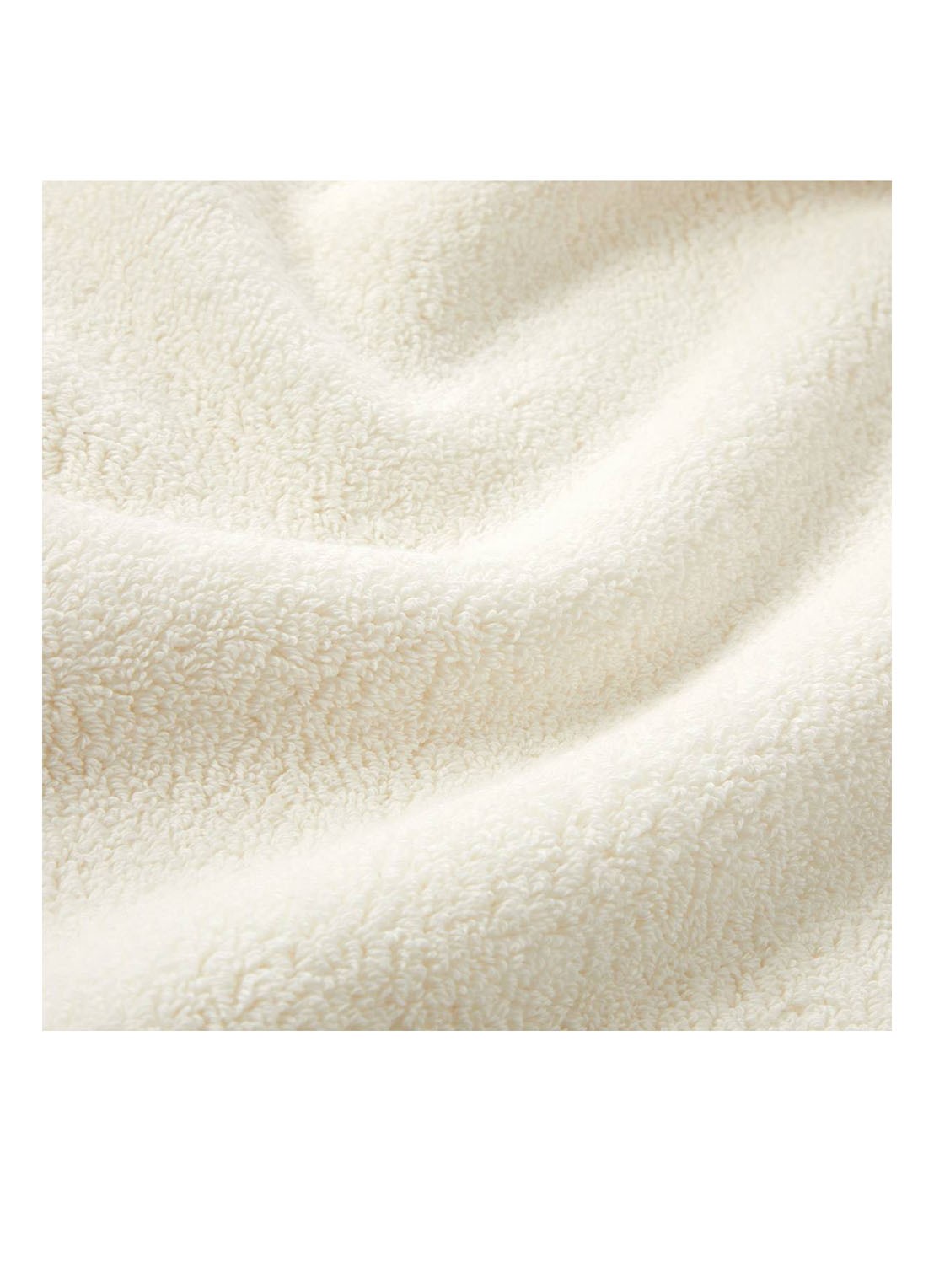 Ralph Lauren Avenue gastendoek - 750 gr/m2 - 40 x 70 cm - detail 2 ivoor