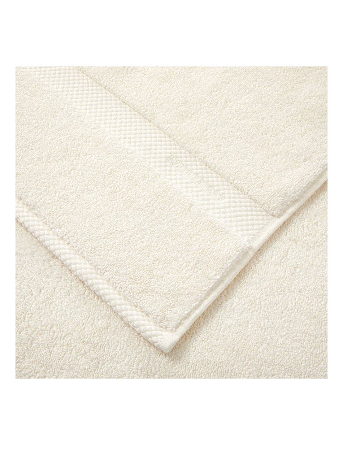 Ralph Lauren Avenue gastendoek - 750 gr/m2 - 40 x 70 cm - voorkant 5 ivoor
