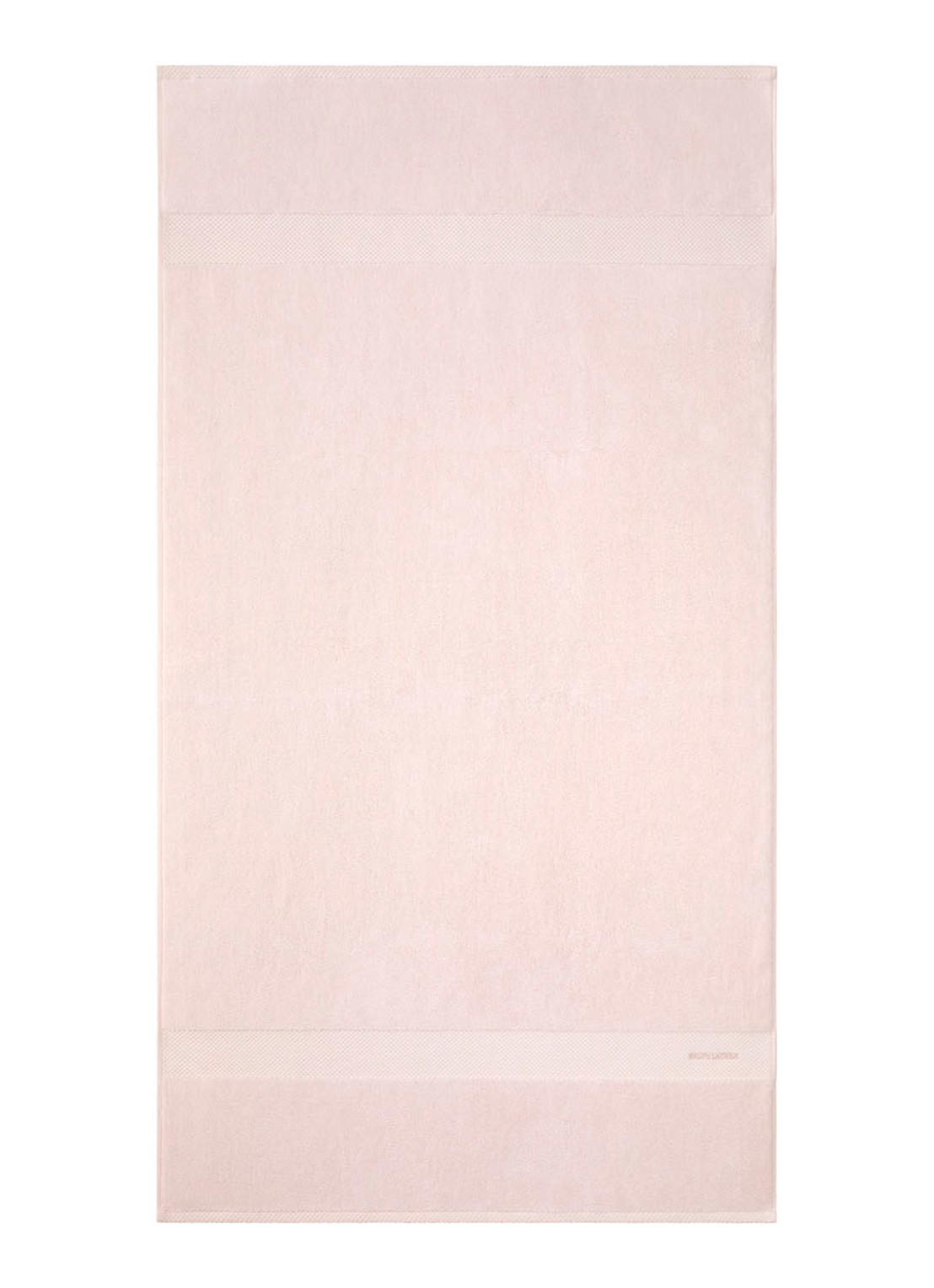 Ralph Lauren Avenue handdoek - 750 gr/m2 - 50 x 100 cm - voorkant roze