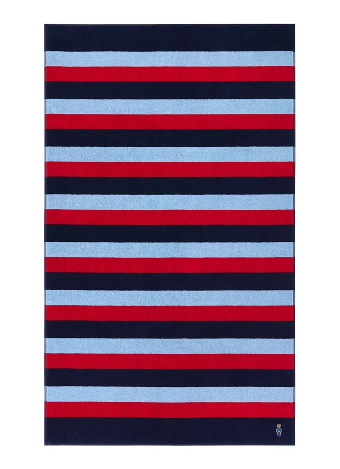 Ralph Lauren Badlaken 100 x 170 cm - voorkant donkerblauw