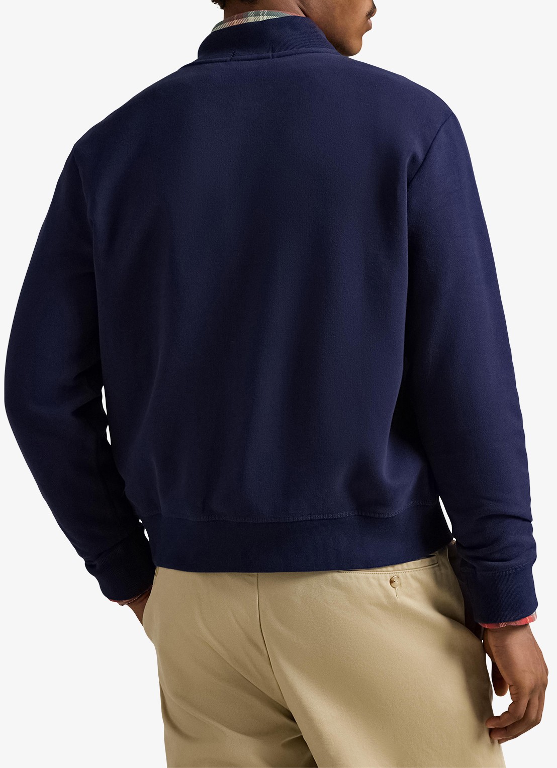 Ralph Lauren Baseball jack met logo - achterkant cruise navy / donkerblauw