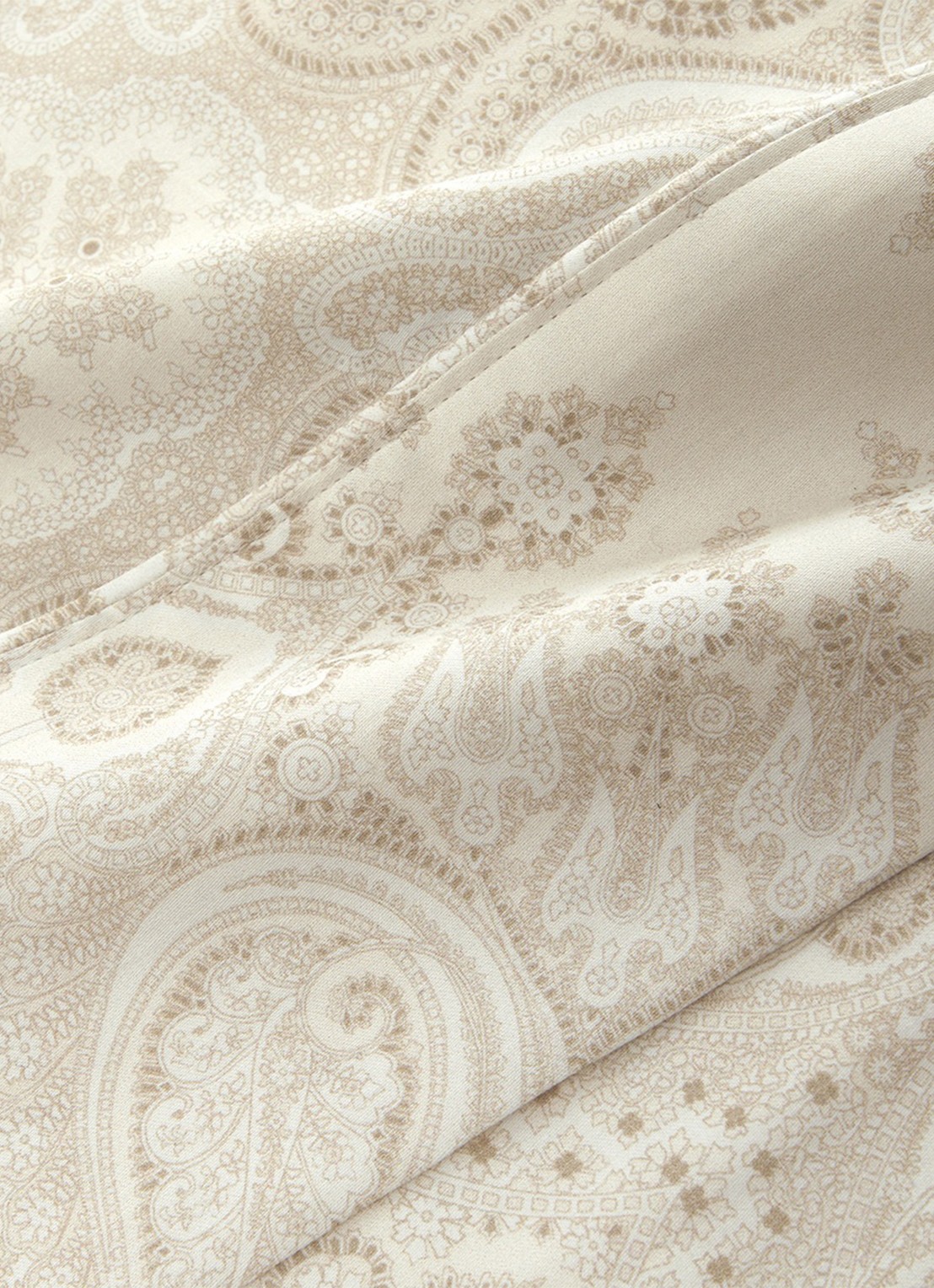 Ralph Lauren Beaumont laken - detail 2 cream