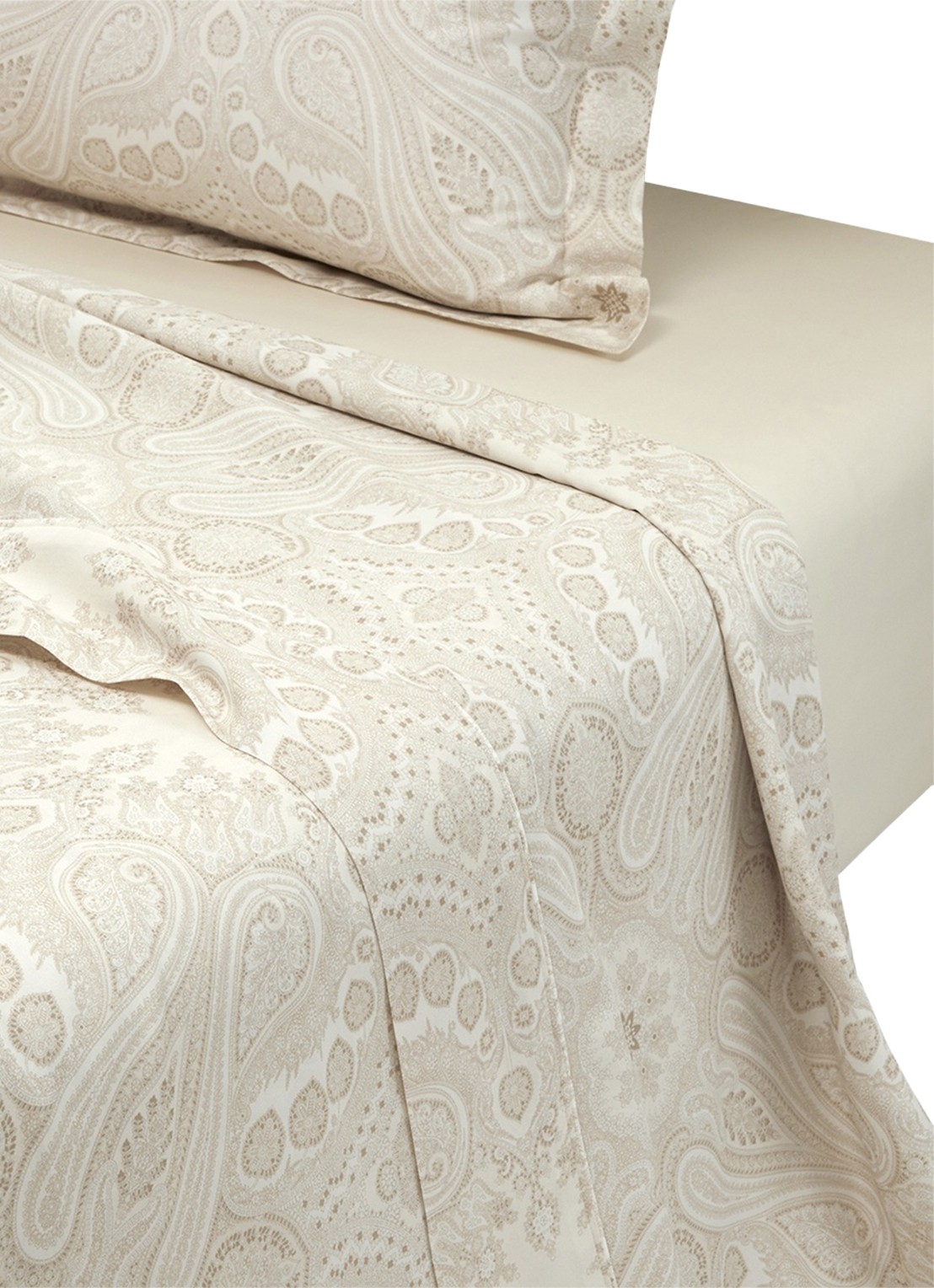 Ralph Lauren Beaumont laken - voorkant cream