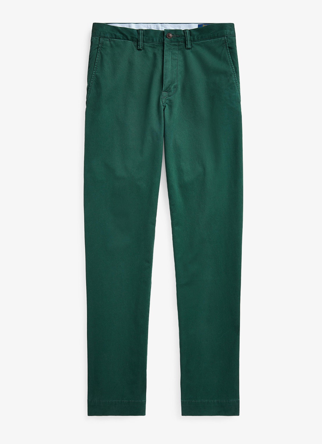 Ralph Lauren Bedford straight fit chino met stretch - voorkant college green / donkergroen