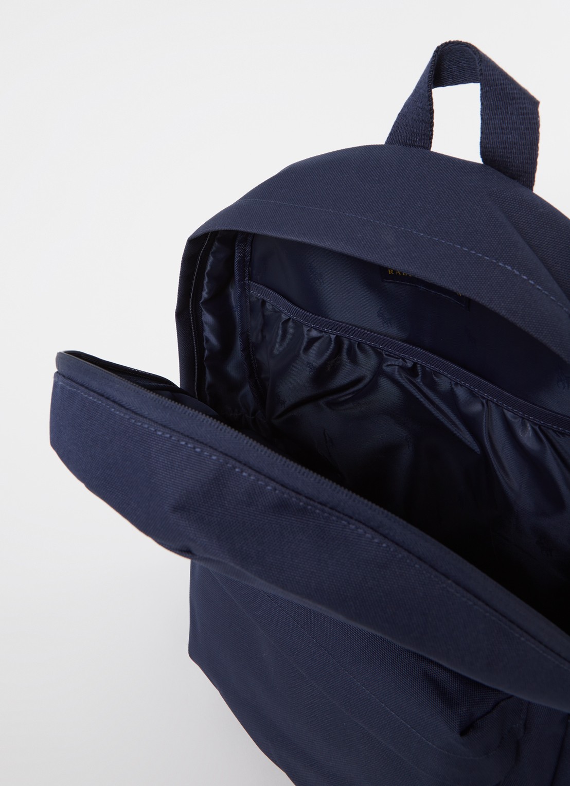 Ralph Lauren Big Pony rugzak met logoborduring - detail 3 donkerblauw