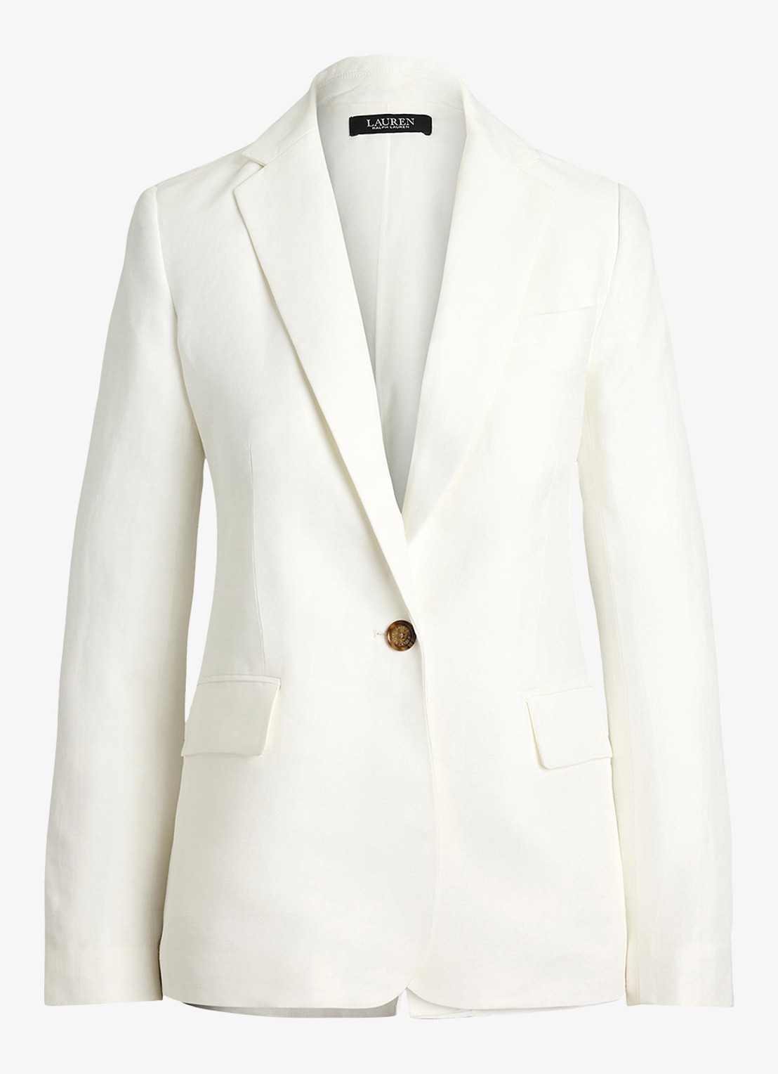 Ralph Lauren Blazer met klepzakken - voorkant wit