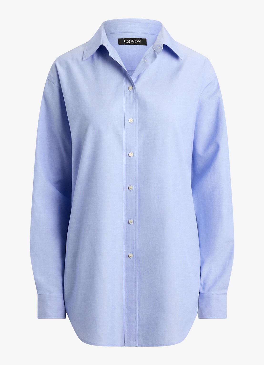Ralph Lauren Blouse met kraag - voorkant blue / blauw