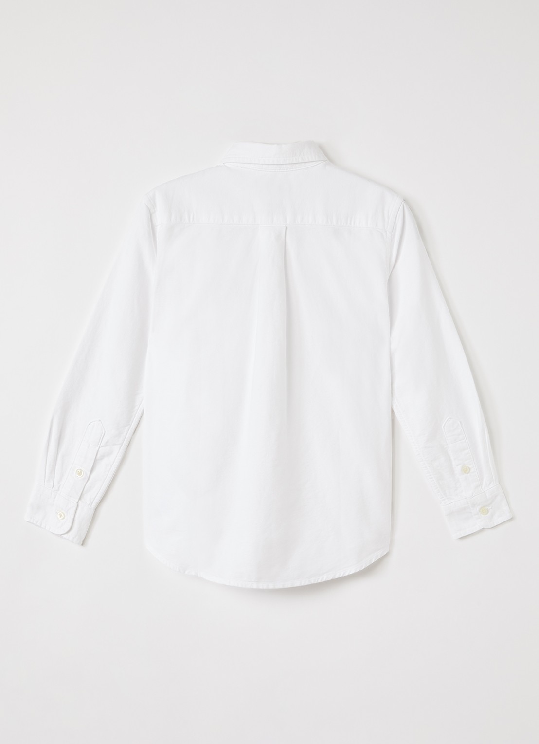 Ralph Lauren Blouse met logoborduring - voorkant 2 wit
