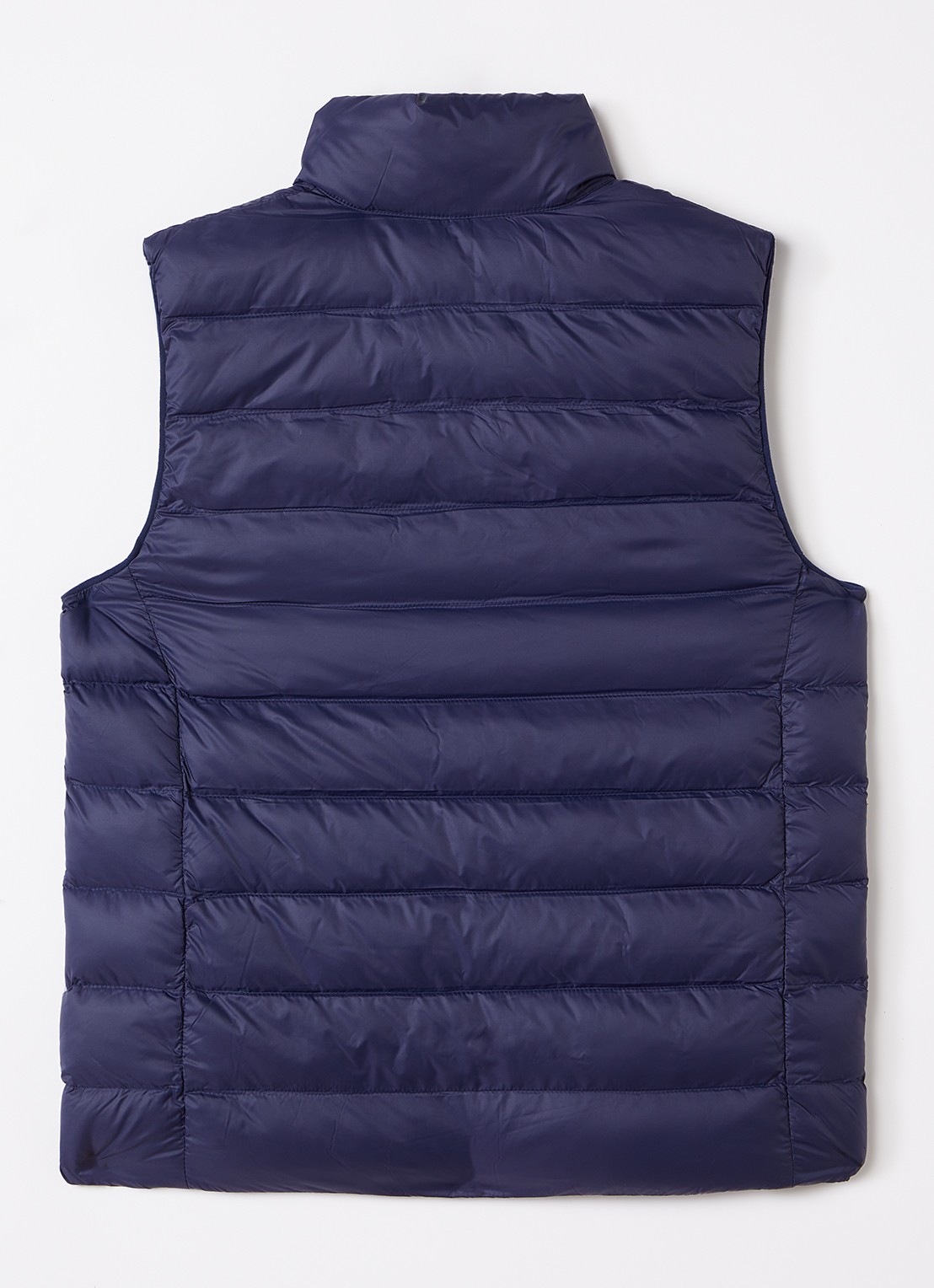 Ralph Lauren Bodywarmer met ritszakken - achterkant donkerblauw