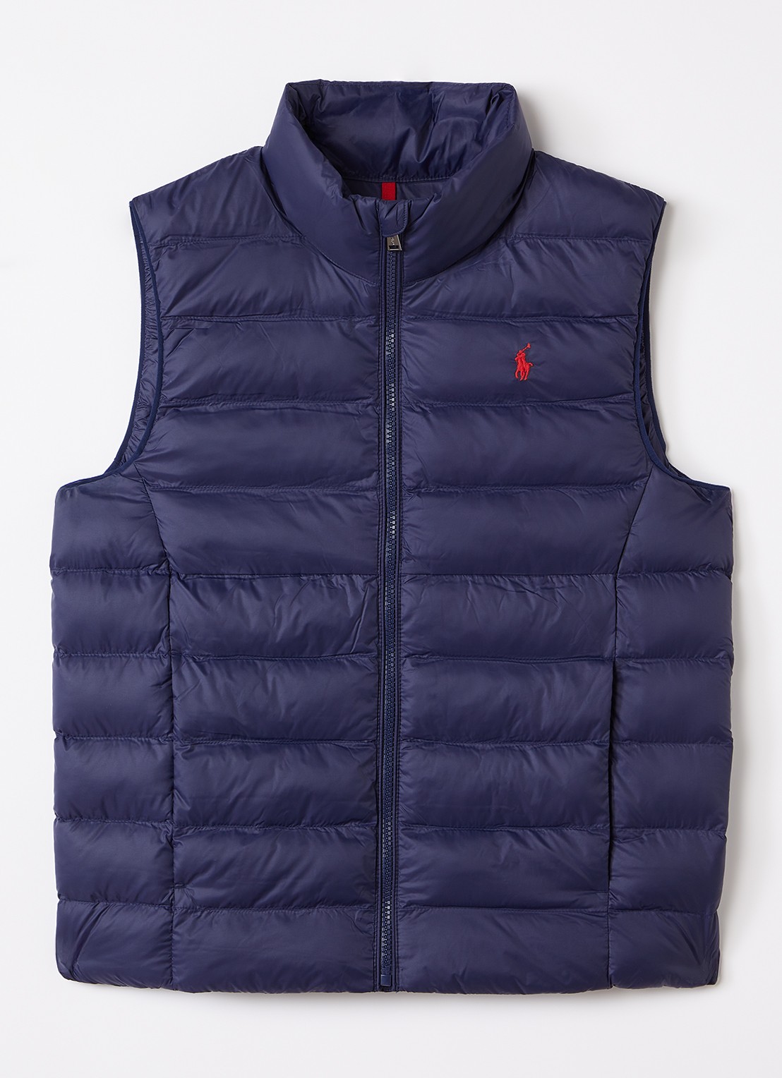Ralph Lauren Bodywarmer met ritszakken - voorkant 2 donkerblauw