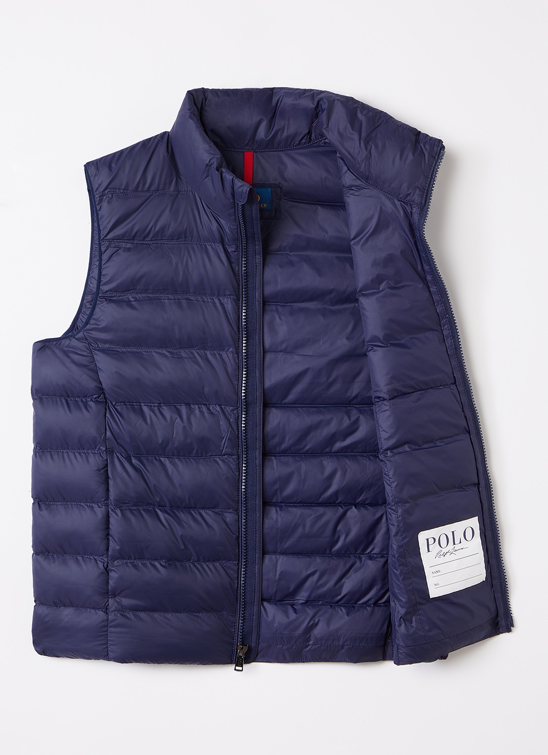 Ralph Lauren Bodywarmer met ritszakken - voorkant 3 donkerblauw