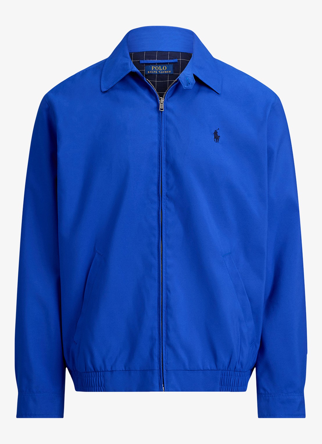 Ralph Lauren Bomberjack met steekzakken - voorkant 4 new sapphire-2zi3