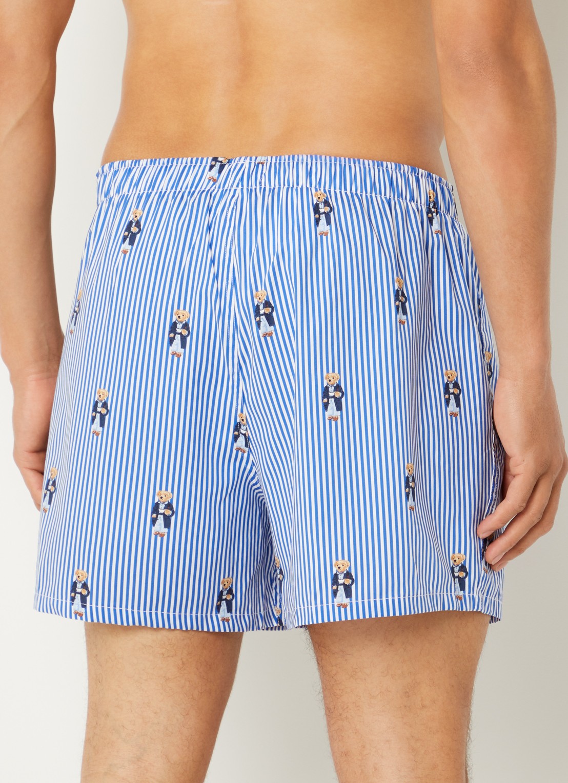 Ralph Lauren Boxershort met print in 3-pack  - achterkant 4 indigo