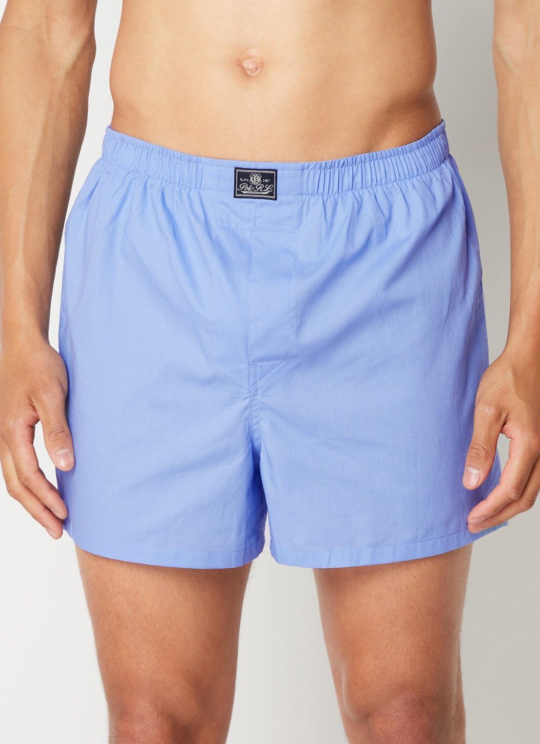 Ralph Lauren Boxershorts in 3-pack  - detail 3 blauw