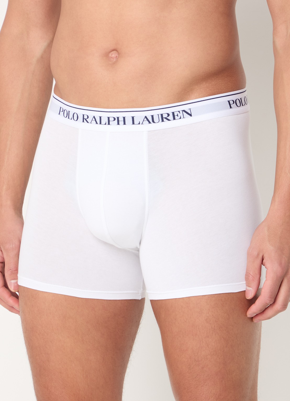 Ralph Lauren Boxershorts met logoband in 3-pack - detail 4 lichtblauw