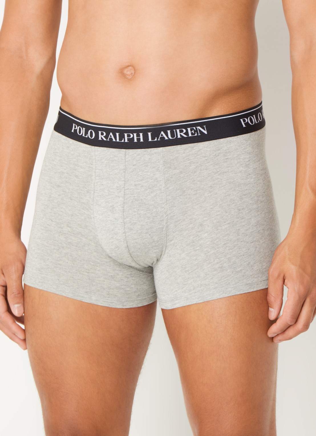 Ralph Lauren Boxershorts met logoband in 3-pack - detail 4 olijfgroen