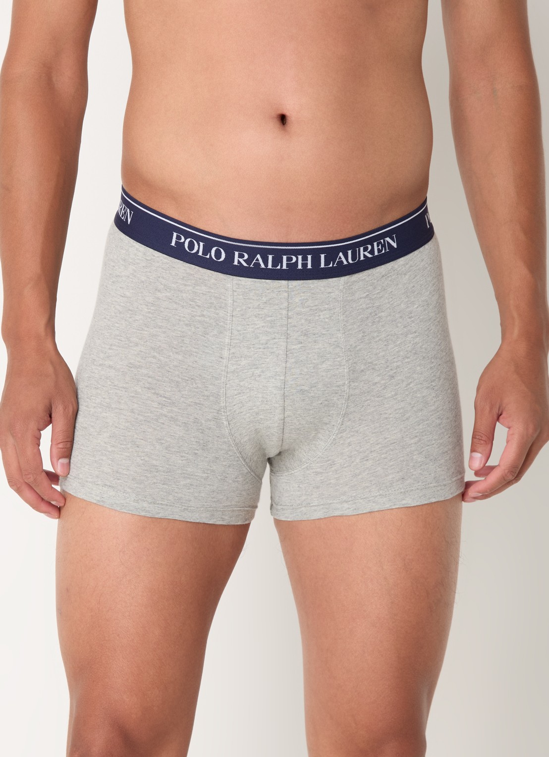 Ralph Lauren Boxershorts met logoband in 3-pack - detail 4 blauwgrijs