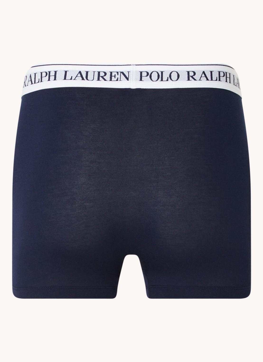 Ralph Lauren Boxershorts met logoband in 3-pack - detail 3 donkerblauw