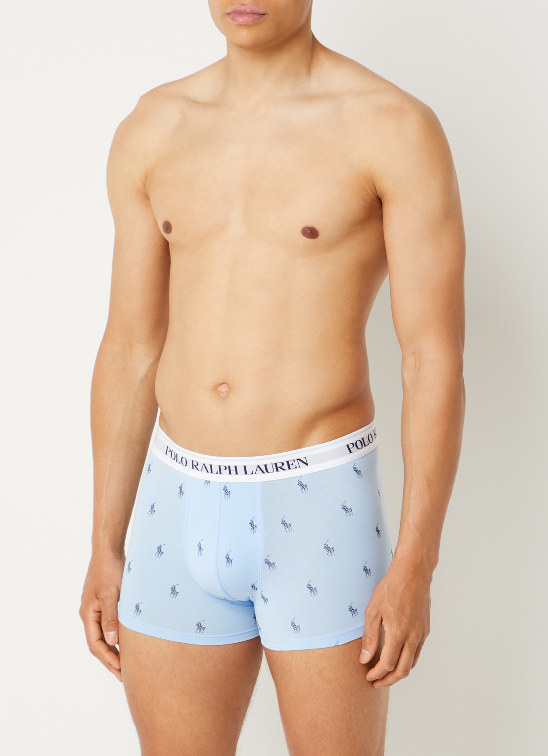 Ralph Lauren Boxershorts met logoband in 3-pack - detail 2 lavendel