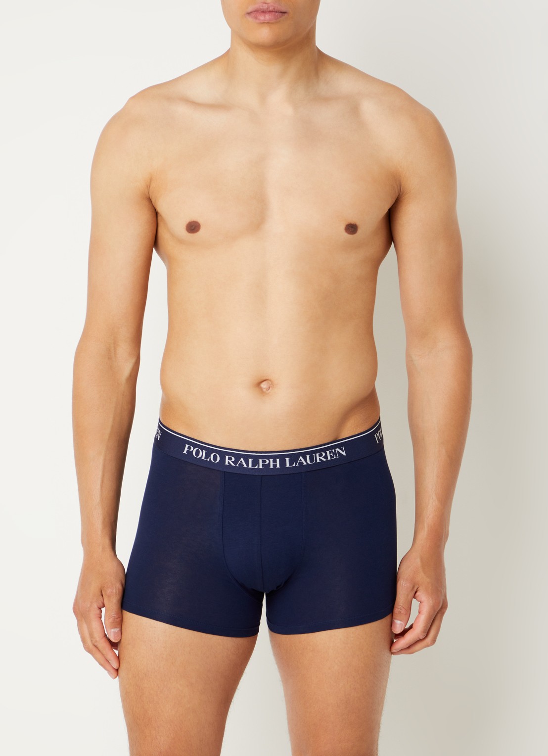Ralph Lauren Boxershorts met logoband in 3-pack - detail 4 beige