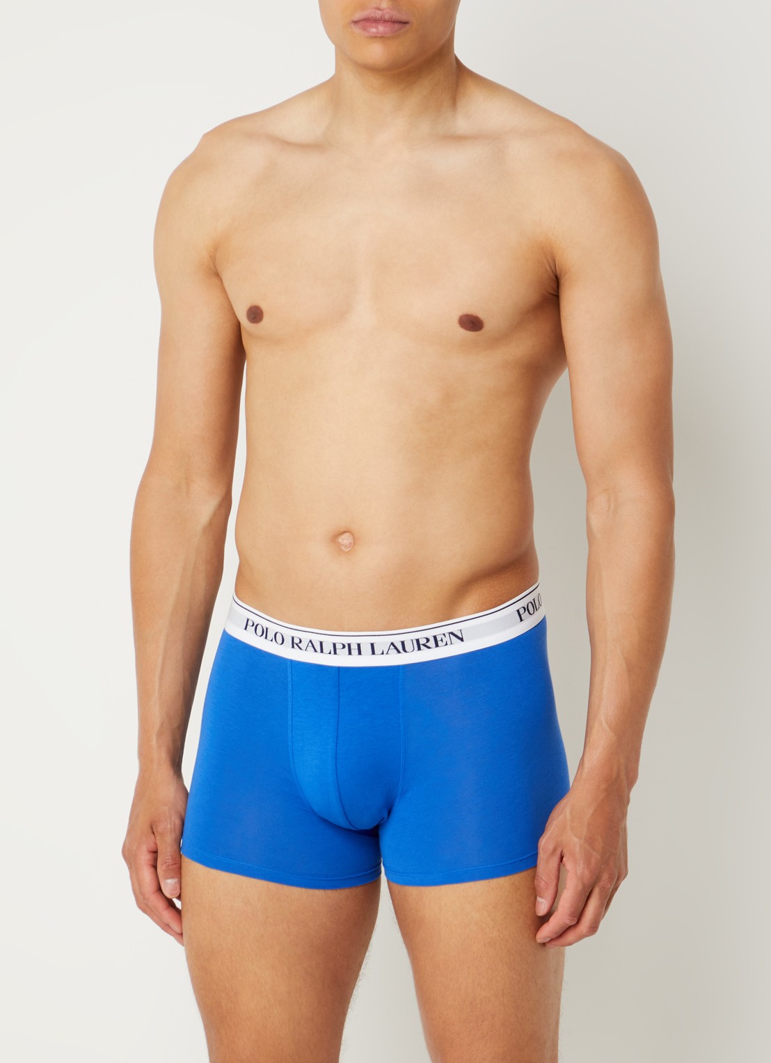 Ralph Lauren Boxershorts met logoband in 3-pack - detail 2 blauw