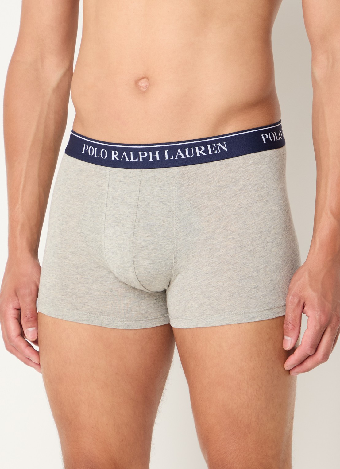 Ralph Lauren Boxershorts met logoband in 5-pack - detail 2 donkerblauw