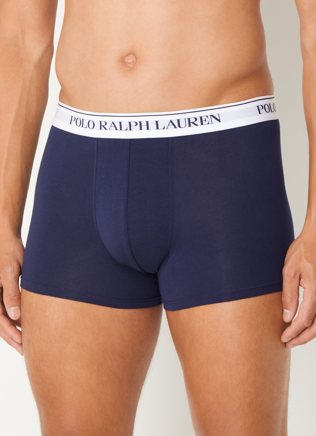 Ralph Lauren Boxershorts met logoband in 5-pack - detail 4 grijsmele