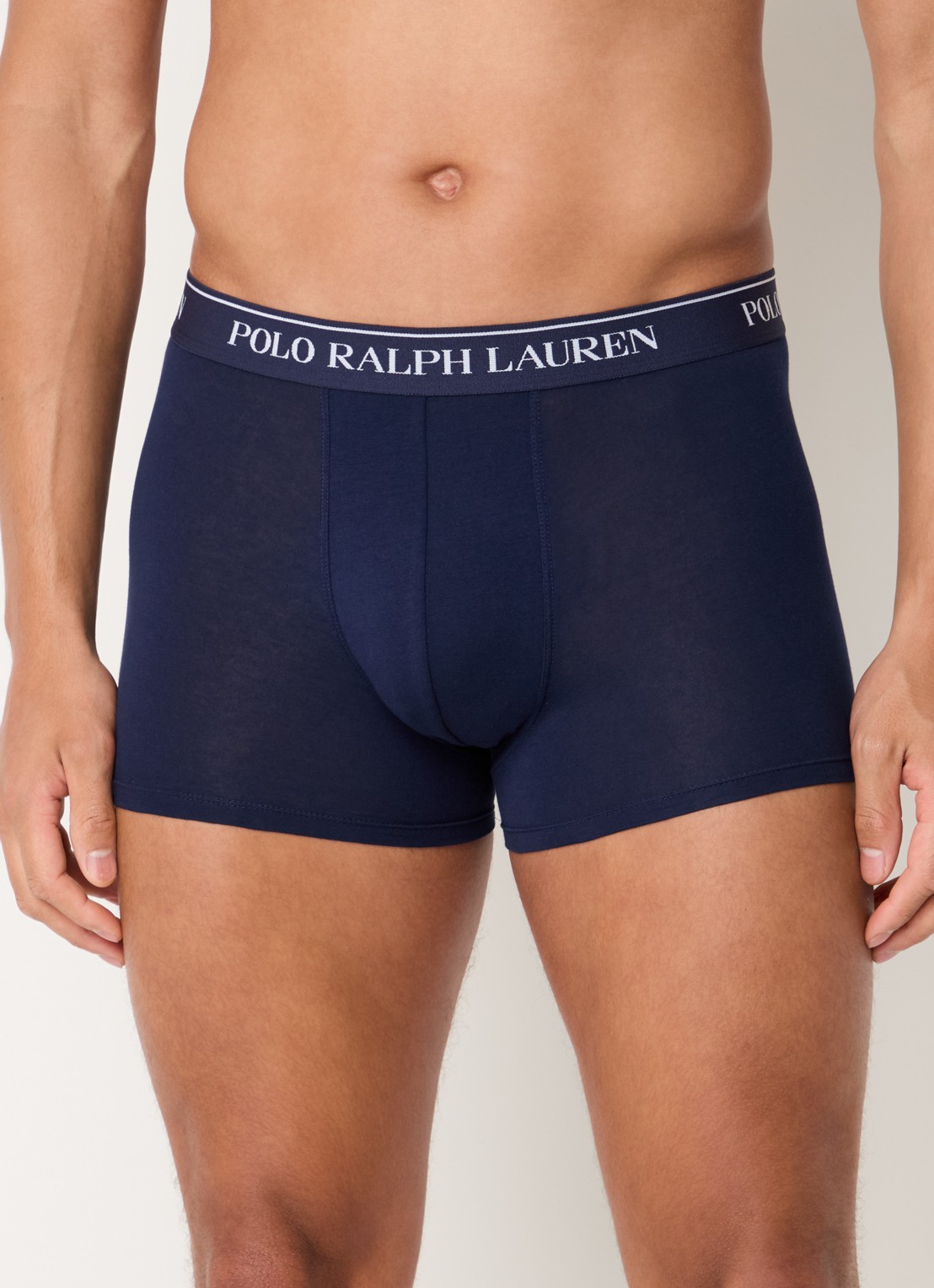 Ralph Lauren Boxershorts met logoband in 5-pack - detail 2 donkerblauw