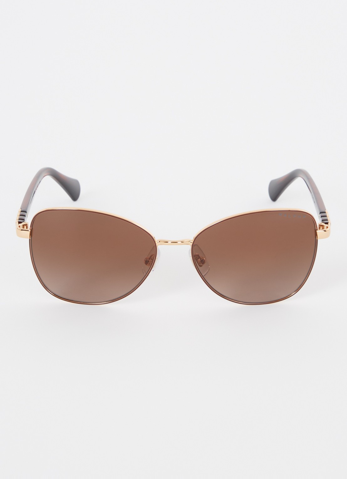 Ralph Lauren Butterfly zonnebril gepolariseerd RA4147 - detail 2 goud
