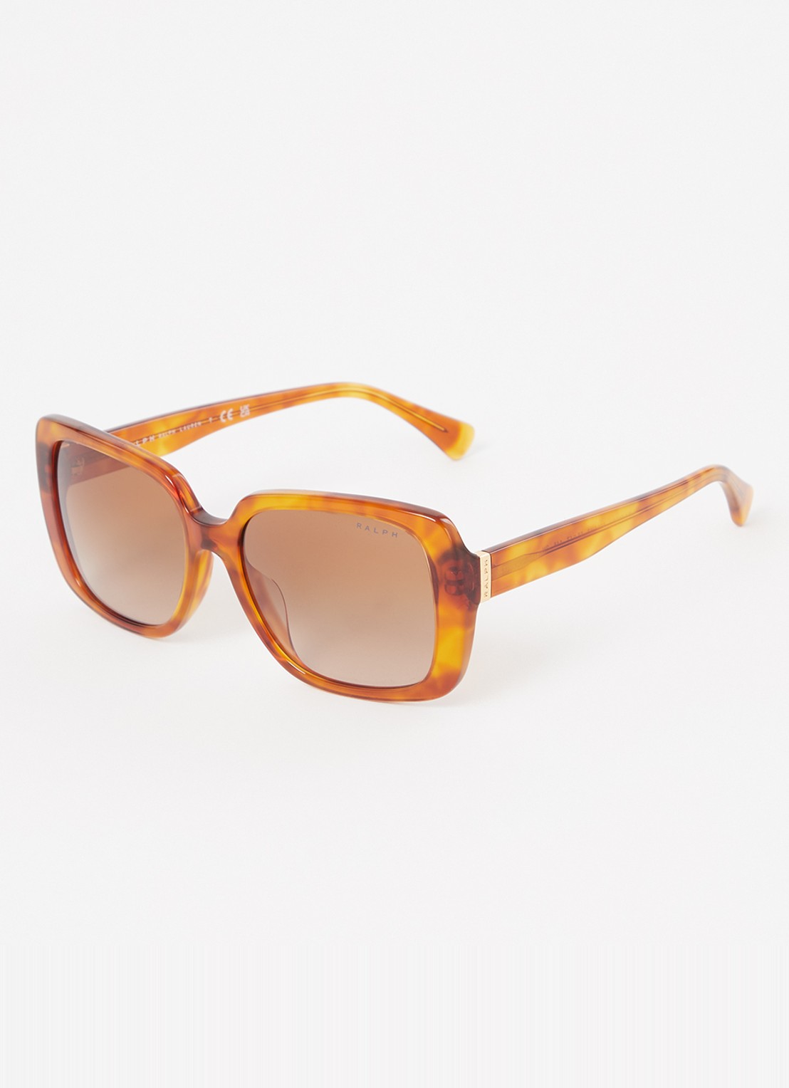 Ralph Lauren Butterfly zonnebril RA5298U - voorkant 4 okergeel