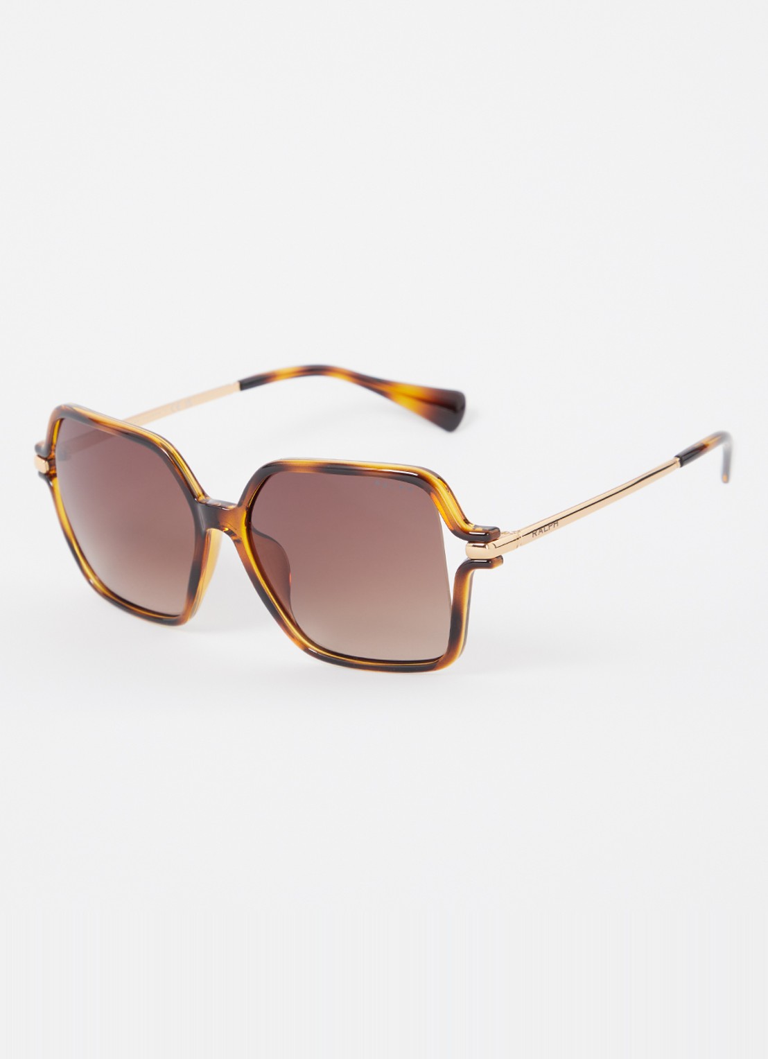 Ralph Lauren Butterfly zonnebril RA5319U - voorkant donkerbruin