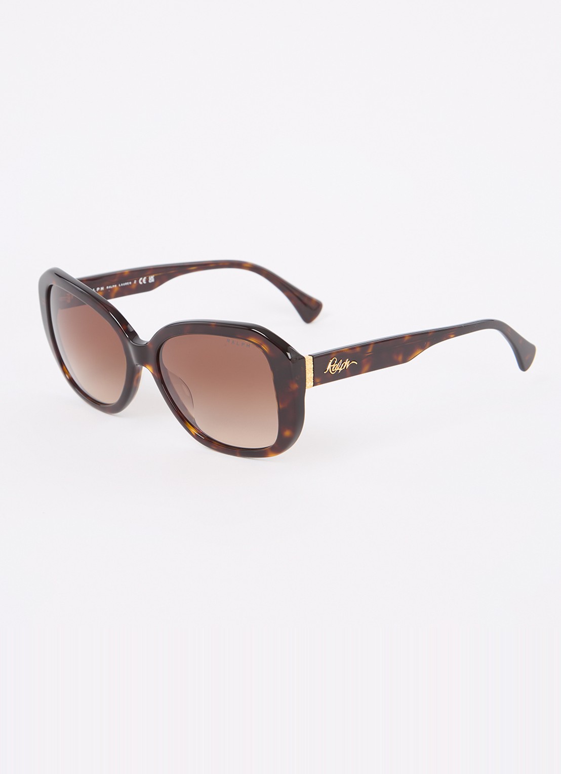 Ralph Lauren Butterfly zonnebril RA5321U - voorkant donkerbruin