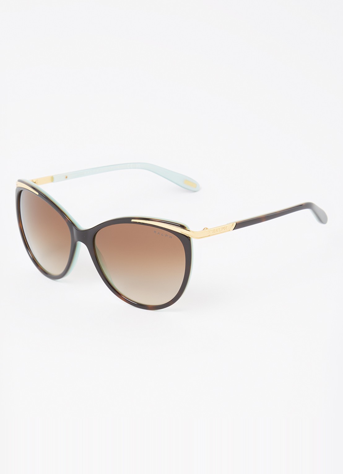 Ralph Lauren Cat Eye zonnebril RA5150 - voorkant bruin