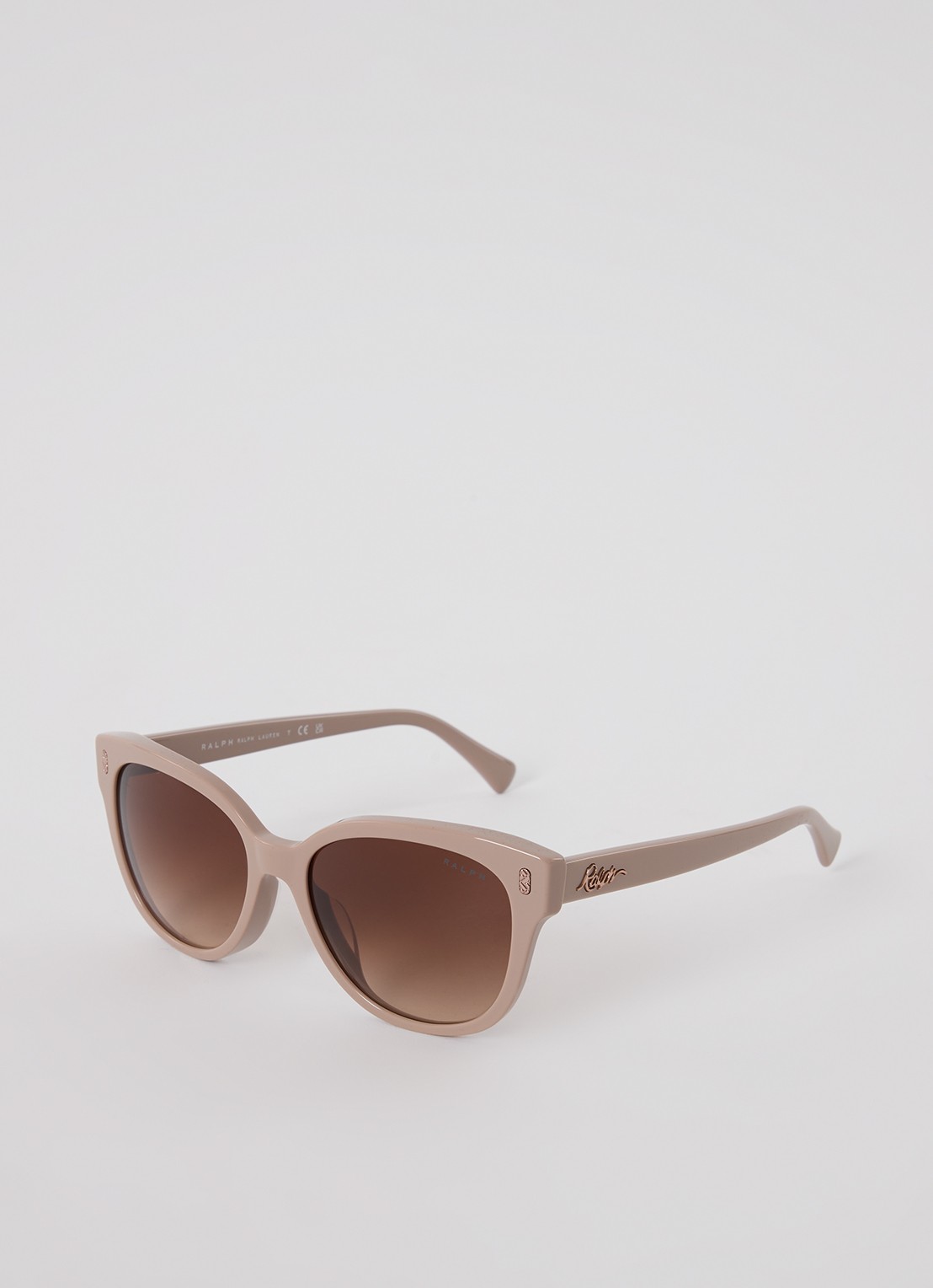 Ralph Lauren Cat Eye zonnebril RA5305U - voorkant 4 beige