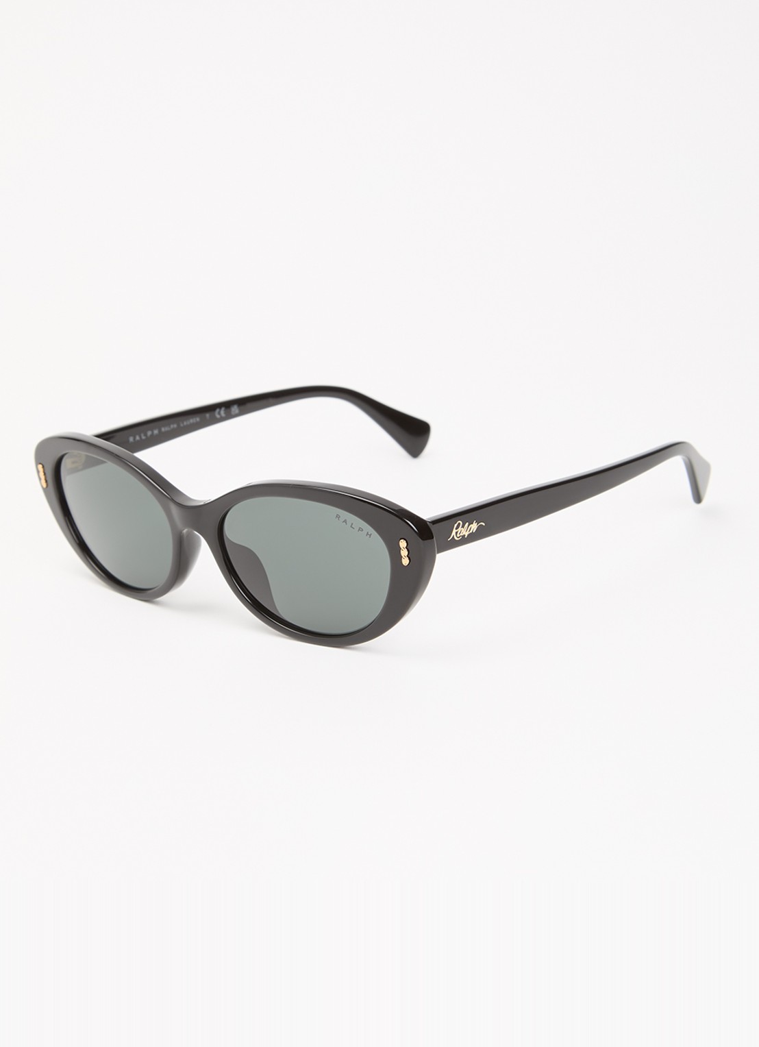 Ralph Lauren Cat Eye zonnebril RA5350U - voorkant zwart