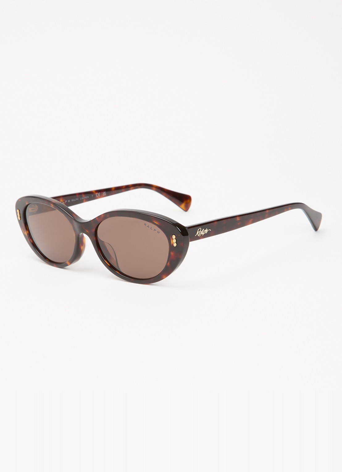 Ralph Lauren Cat Eye zonnebril RA5350U - voorkant 4 bruin