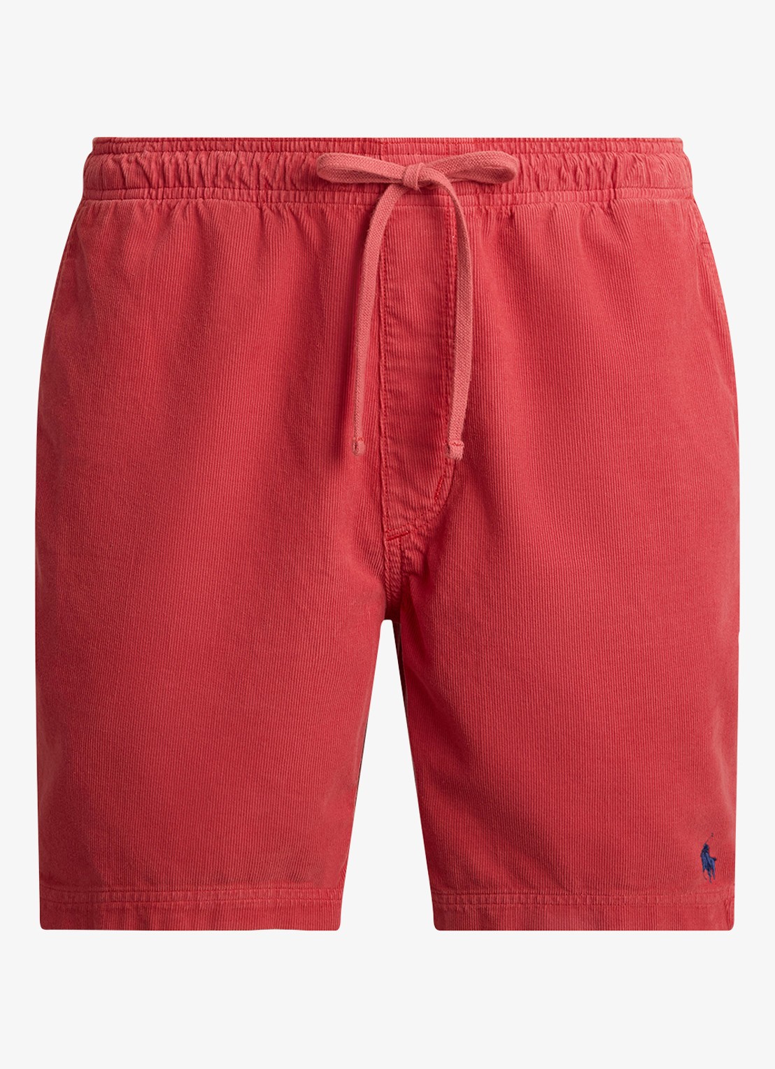 Ralph Lauren Classic fit korte broek van corduroy - voorkant spring red-2125